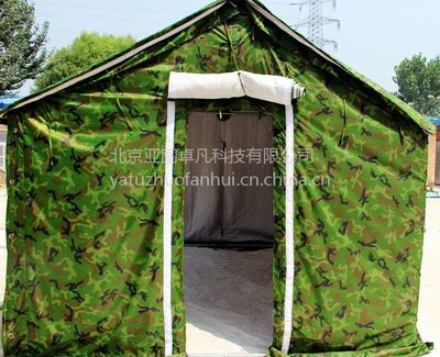 亞圖卓凡 戶外防雨施工帳篷 工程工地救災搶險 軍工班用迷彩帳篷