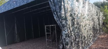 法式固定棚廣告棚梯形棚弧形棚遮陽篷天幕蓬西瓜棚