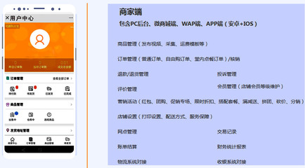 天津商家自營B2B2C多商戶商城系統 解決方案