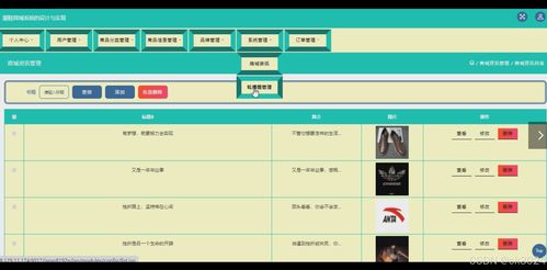 jsp潮鞋商城系統的設計與實現8192n